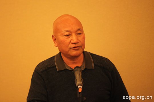 中国AOPA副理事长申海青在会上讲话