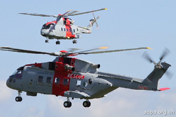 阿古斯塔韦斯特兰获挪威16亿美元直升机大单