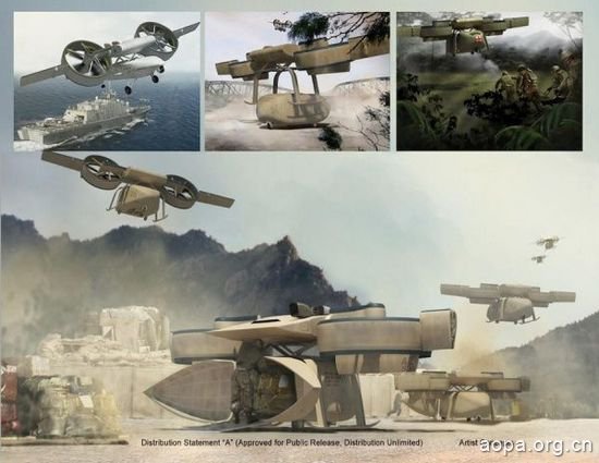[组图]美军打造未来智能前线无人直升机