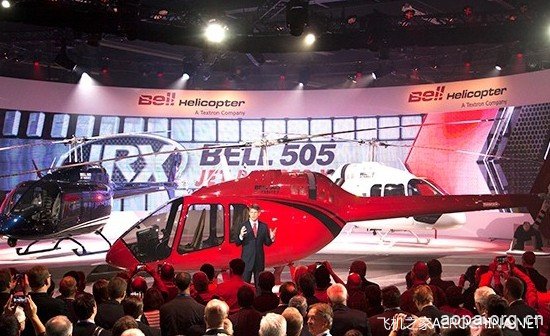 贝尔505 Jet Ranger X正式亮相2014直升机博览会