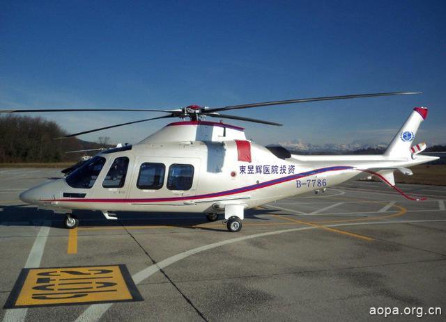 中国首家医院配套世界先进直升飞机